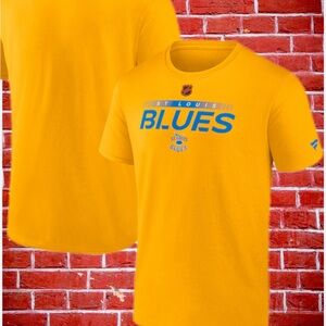 Fanatics Yellow St. Louis Blues Tee